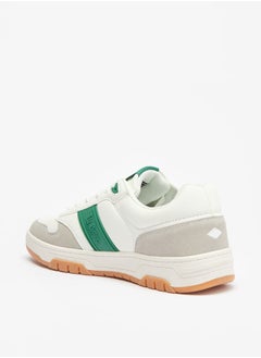 Lee Cooper Men's Panelled Sneakers with Lace-Up Closure  - Image 2