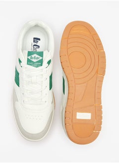 Lee Cooper Men's Panelled Sneakers with Lace-Up Closure  - Image 4