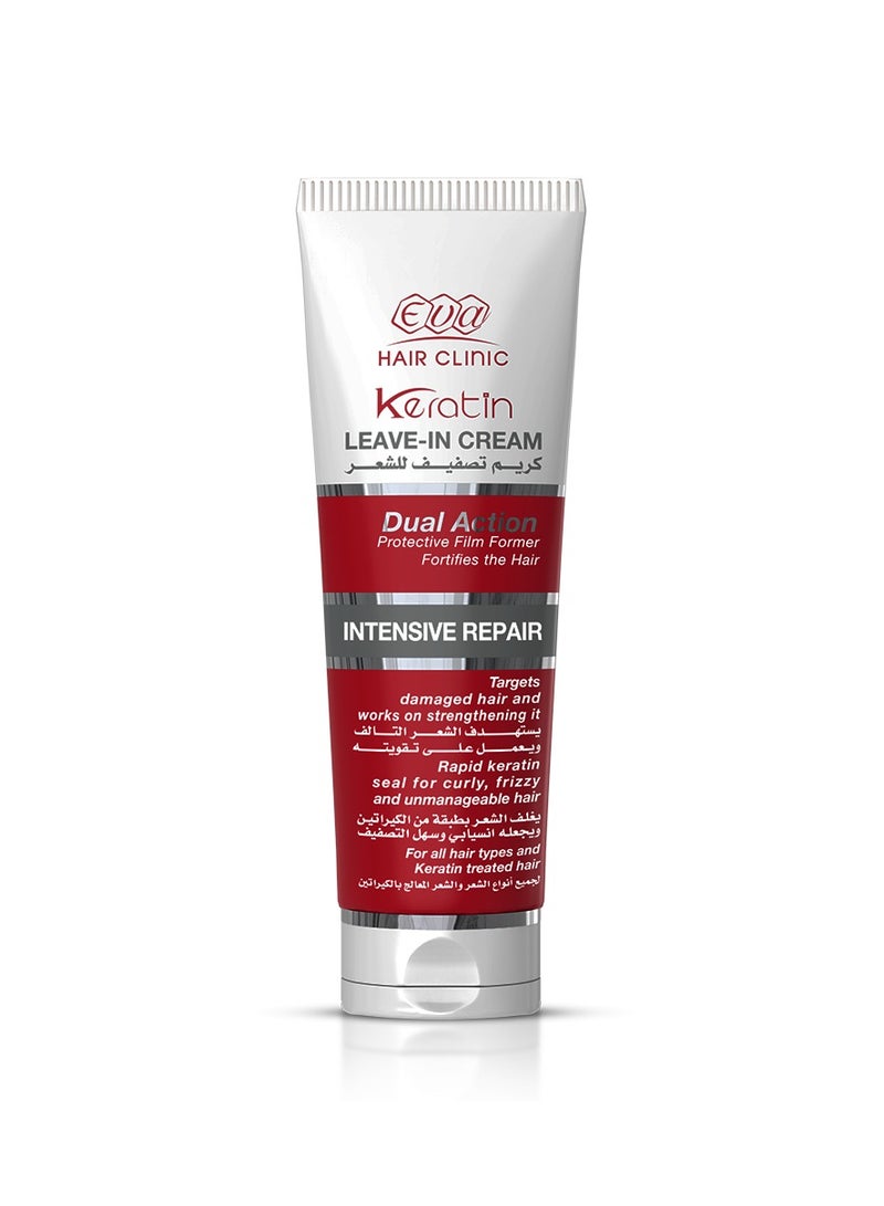 Eva كريم كيراتين ليف إن من عيادة إيفا للشعر التالف - Image 1