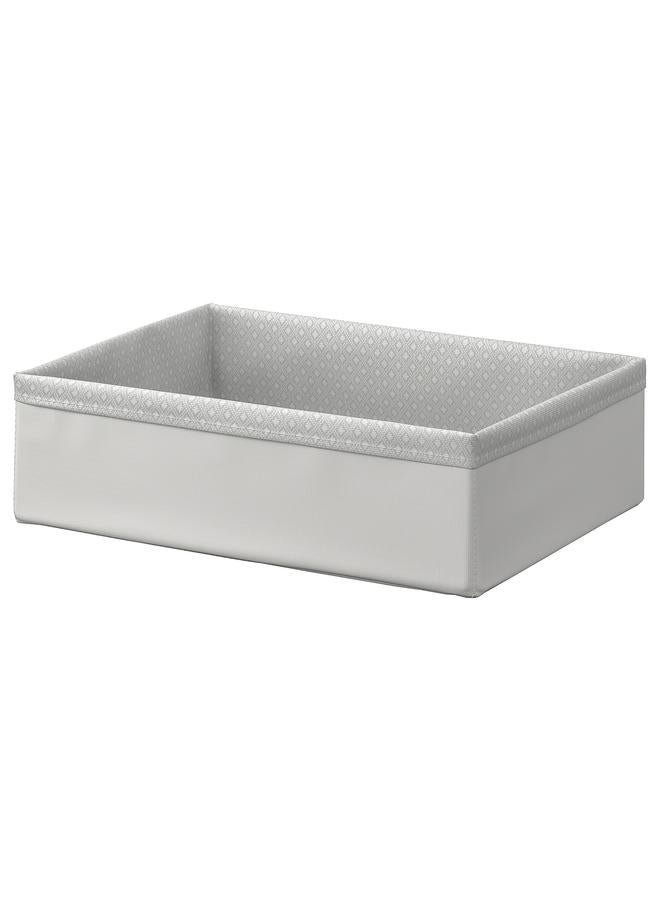 زبون منظم، رمادي/أبيض، 26X34X10 سم - Image 1