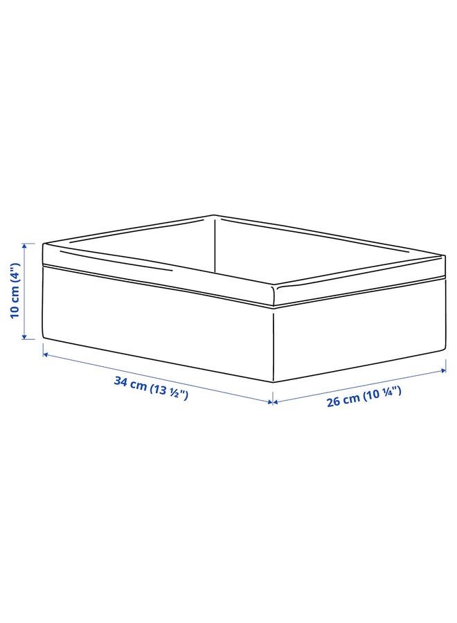 زبون منظم، رمادي/أبيض، 26X34X10 سم - Image 5