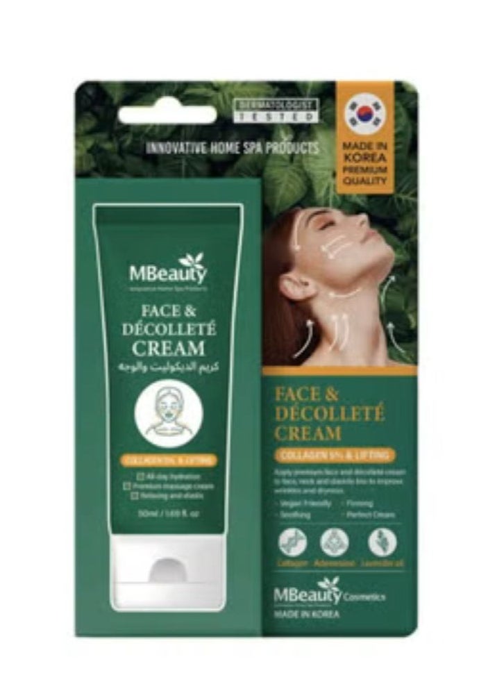 M Beauty Mbeauty Decollete and Face Cream - 50 ml 