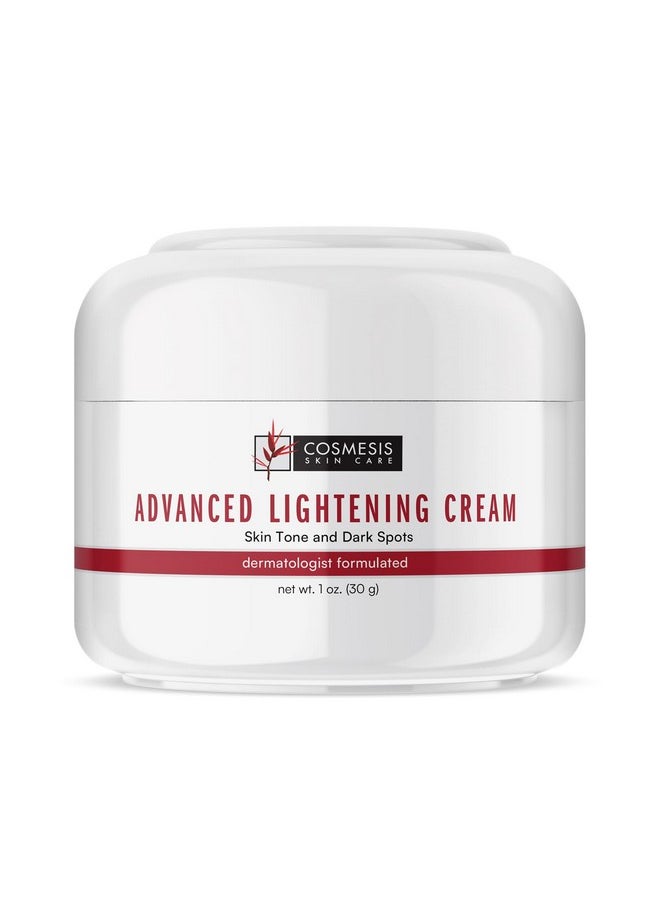 Cosmesis Skin Care Cosmesis Advanced Lightening Cream Reduce Dark Spots Rejuvenate Skin Tone Youngerlooking Skin Indian Gooseberry Niacinamide Alpha Arbutin 1 Oz  - Image 1