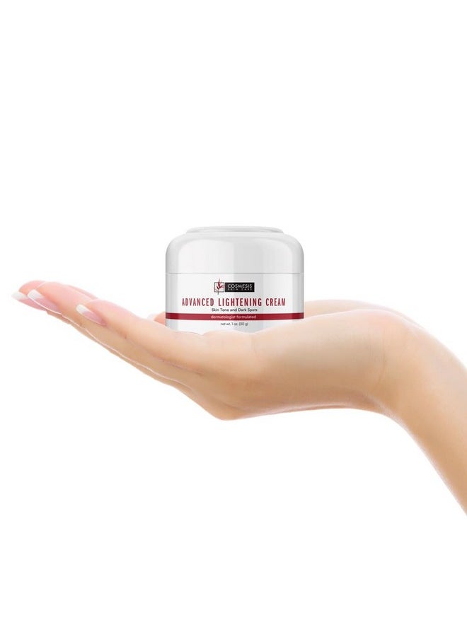 Cosmesis Skin Care Cosmesis Advanced Lightening Cream Reduce Dark Spots Rejuvenate Skin Tone Youngerlooking Skin Indian Gooseberry Niacinamide Alpha Arbutin 1 Oz  - Image 4