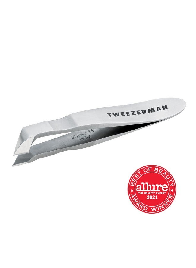 تويزرمان قصافة أظافر صغيرة للرجال باللون الفضي - Image 5