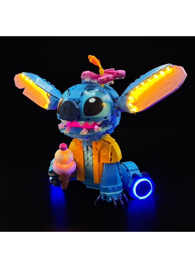 BRIXSPARK BRIXSPARK LED Light for 43249 Disney Stitch Building Blocks Model (Building Set NOT Included)  - Image 2