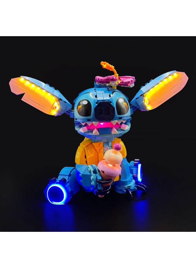 BRIXSPARK BRIXSPARK LED Light for 43249 Disney Stitch Building Blocks Model (Building Set NOT Included)  - Image 1