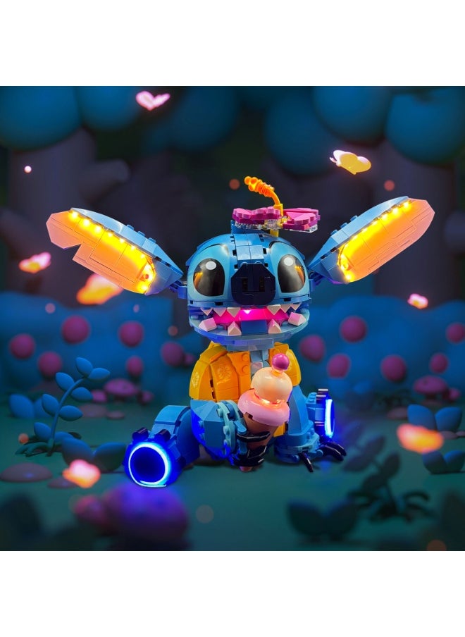 BRIXSPARK BRIXSPARK LED Light for 43249 Disney Stitch Building Blocks Model (Building Set NOT Included)  - Image 4