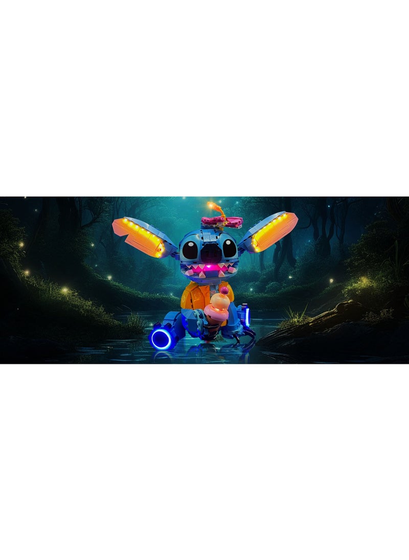 BRIXSPARK - BRIXSPARK LED Light for 43249 Disney Stitch Building Blocks Model (Building Set NOT Included) - Image 1