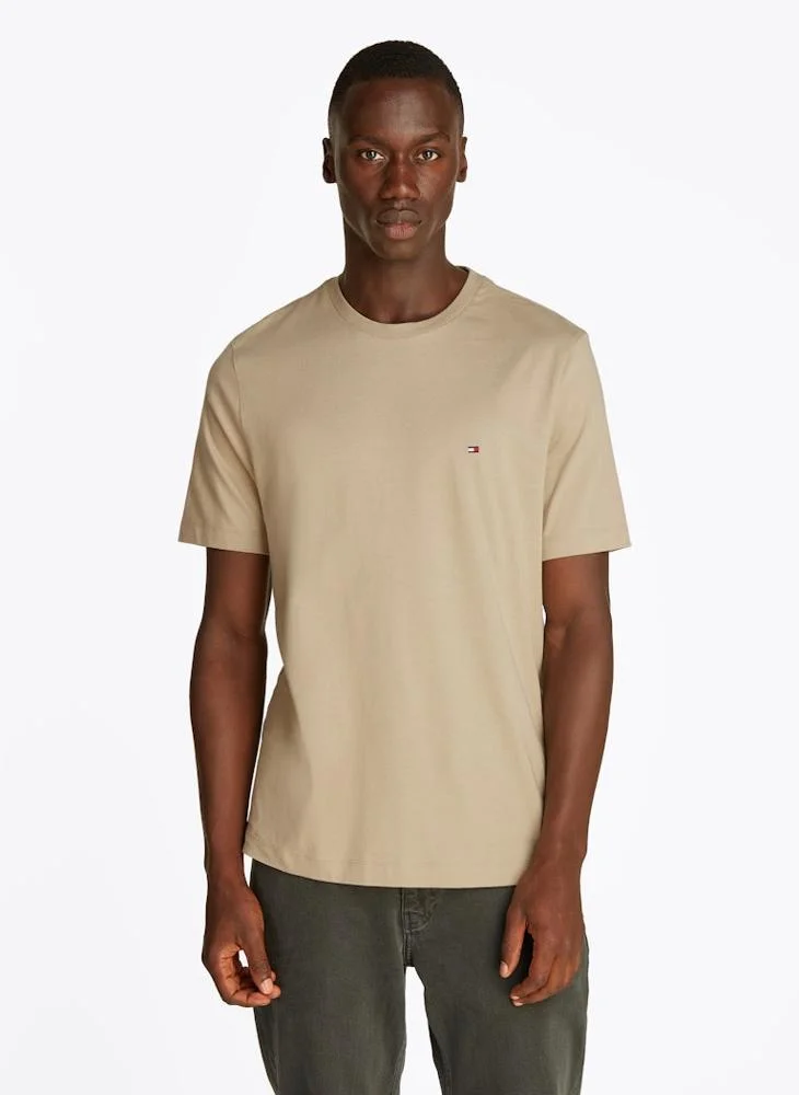 تومي هيلفيغر Essential Short Sleeve  Crew Neck T-Shirt