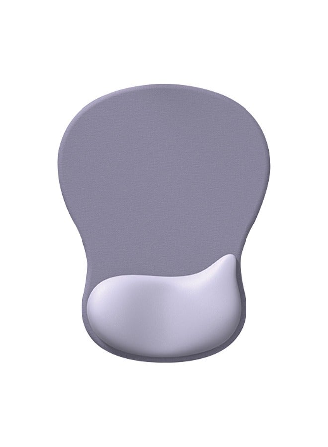 وسادة ماوس مع مسند للرسغ، حصيرة ماوس سميكة مع قاعدة غير قابلة للانزلاق، دعم مريح لحركة الماوس بسلاسة - Image 1