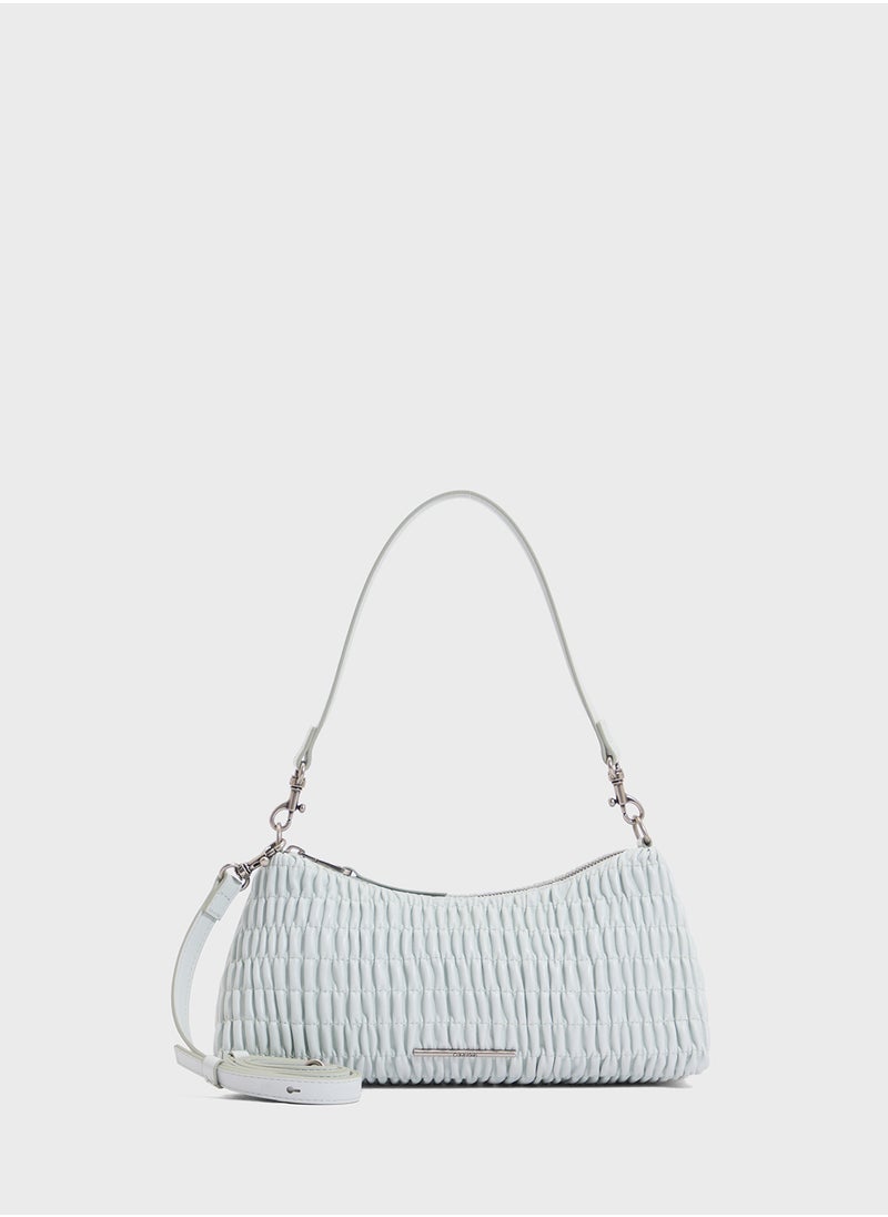 Calvin Klein Jeans ROUCHED SHOULDER BAG  - Image 1