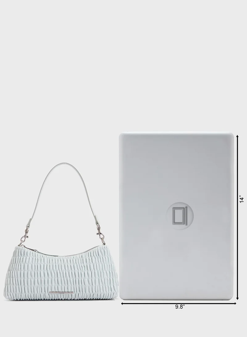 Calvin Klein Jeans ROUCHED SHOULDER BAG