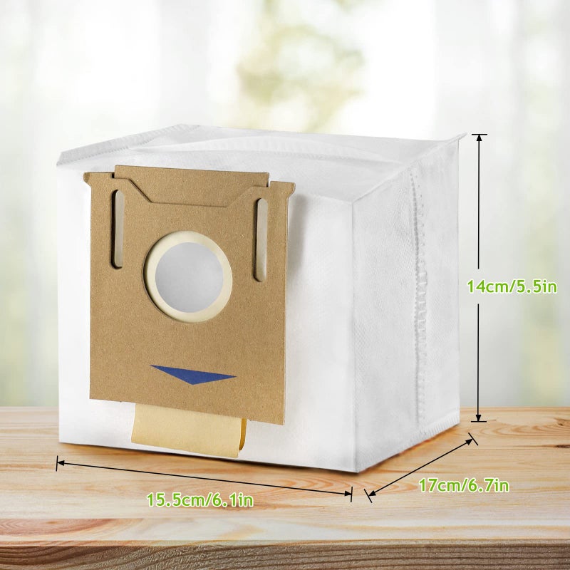 Chuancheng 5 Pack Dust Bags For Yeedi K781+,For ECOVACS Deebot Ozmo T8, T8 Aivi, T8+ T8 AIVI+, T8MAX, N8 Pro Plus/N8 Pro, N8+ Plus, N8 Pro+, T9 AIVI T9 PRO T9 MAX DX93, DDX96, Vacuum Cleaner Parts - Image 5