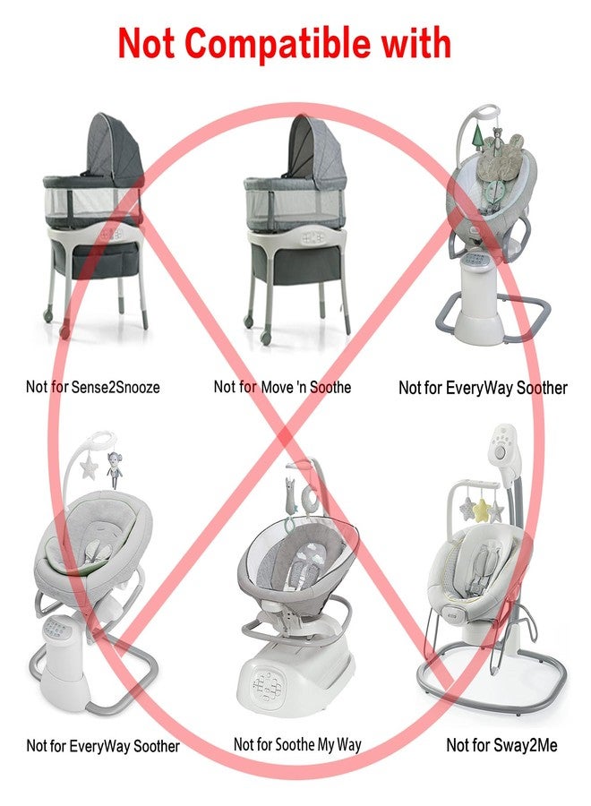 CSDWELL 5V Cord for Baby Swing Compatible with Graco,Munchkin,Kmaier,Jool,Latex,Babybond,Bioby,Bellababy,Ezebaby,Napei,Gopanda,Ixdregan Swing,Wall AC Power Adapter Replacement for SSA-5WVI-05 - Image 3