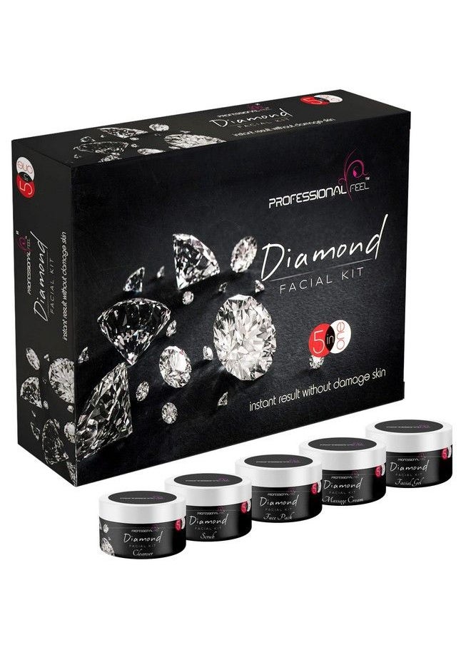 professional feel - Fiona Lotus Diamond Radiant Skin Instant Glow Beauty Parlour Fairness Facial Kit Pro Active All Type Of Skin Solution For Men And Women 500 Gm - Image 1