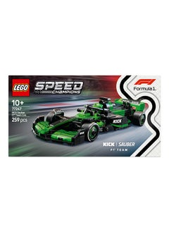 LEGO Speed Champions KICK Sauber F1 Team C44 Race Car Toy with a Collectible Formula 1 Driver Minifigure - Model Kits for 10+ Year Old Boys & Girls or Adult Motorsport Fans 77247 (259 pieces)  - Image 4