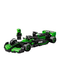 LEGO Speed Champions KICK Sauber F1 Team C44 Race Car Toy with a Collectible Formula 1 Driver Minifigure - Model Kits for 10+ Year Old Boys & Girls or Adult Motorsport Fans 77247 (259 pieces)  - Image 5