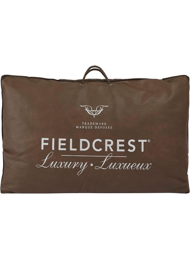 Fieldcrest Rectangular Feather Core and Washable Cotton Queen Pillow White 50 x 75cm FC FPQ - Image 4