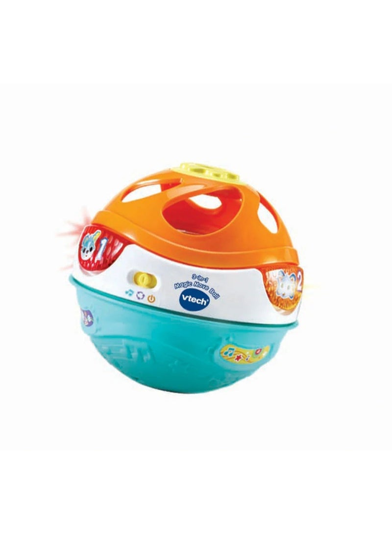 VTech - 3-in-1 Magic Move Ball | Interactive & Developmental Ball with Sounds and Music | Suitable for Ages 6 - 36 Months - Image 1