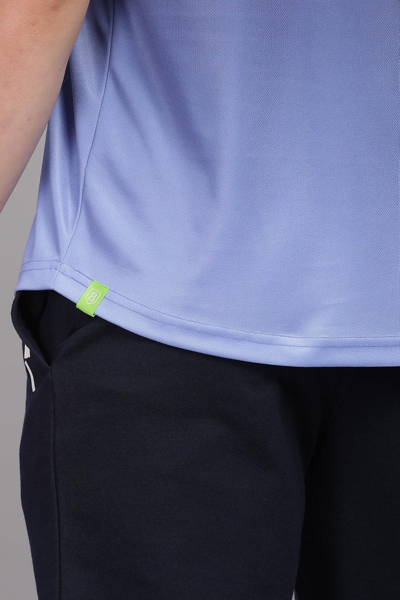 DOMIN8 Men's Lightweight Ultra Smooth Activewear T Shirt Blue - Image 4