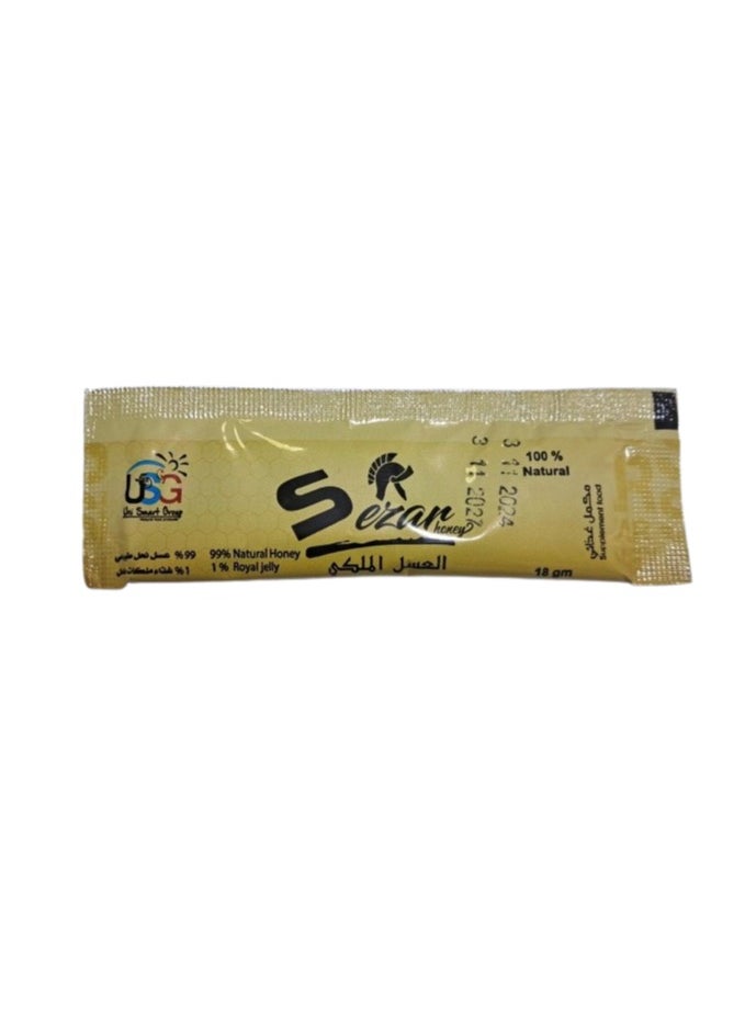 Uni Smart Group - Sezar honey - 12 sachets x 18 grams - Image 1
