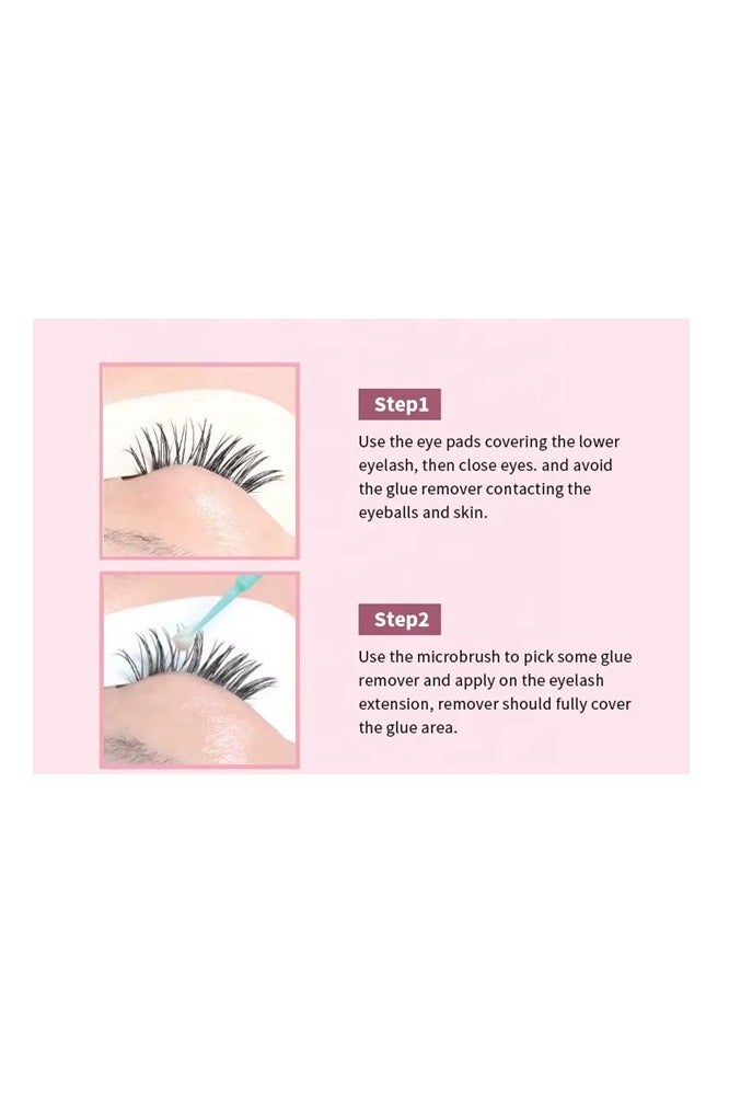 إيكونساين مزيل رموش آيكونساين أنجل وينجز - مزيل كريم احترافي في ٣ دقائق | تركيبة لطيفة | آمن لجميع أنواع الرموش | عبوة ٥ غرام - Image 3