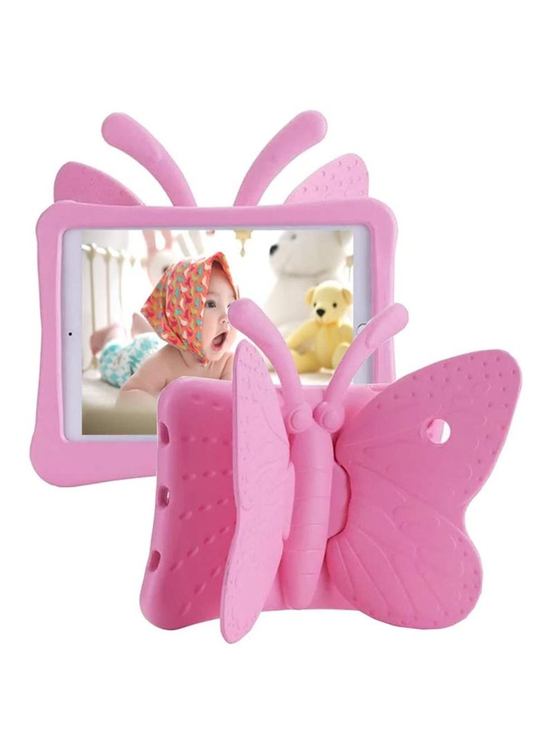 iPad 6th Generation Case for Kids, iPad 9.7 inch Case, Light Weight Shockproof EVA Foam Protective Tablet Stand Cover Holder for Apple iPad Air/Air 2 iPad 9.7 2017/2018 - Cute Butterfly - Image 1