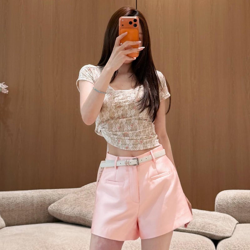 Women's Casual Wool Shorts - Image 1