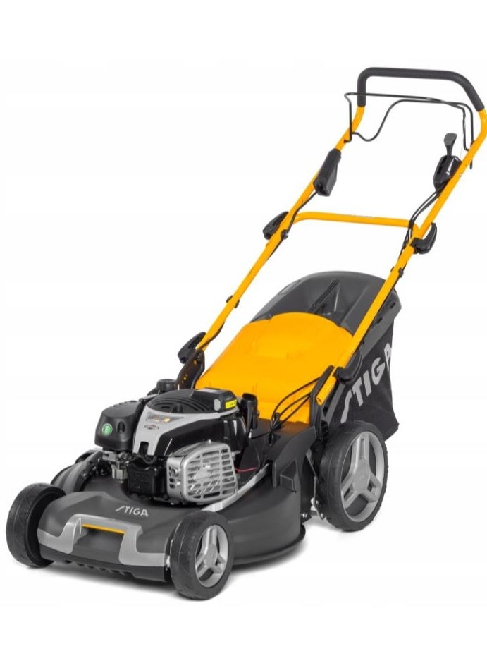 Stiga - Stiga Self-Propelled Combi 53 SEQ, 51cm Cutting B Lawn Mower with 163 cc petrol engine and 4-in-1 cutting system (Made in Italy)… - Image 1