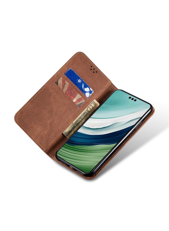 S-TOP Case For Motorola Edge 40 Neo Denim Texture Flip Leather Phone Case - Image 4