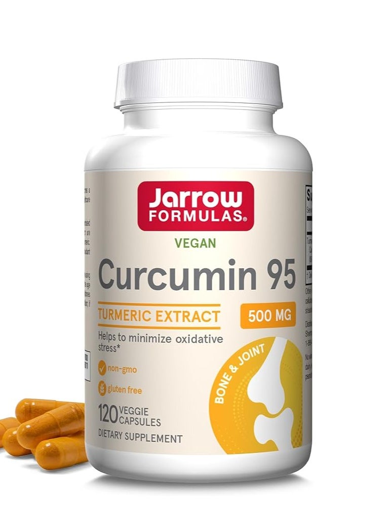 Curcumin 95 500 mg, Turmeric Curcumin Extract for Antioxidant Support, Bone and Joint Support  120 veg caps - pzsku/Z2CDD12ACD532CBA4D509Z/45/_/1729181777/f8a01aff-b5ec-407e-b667-d9f26d063923