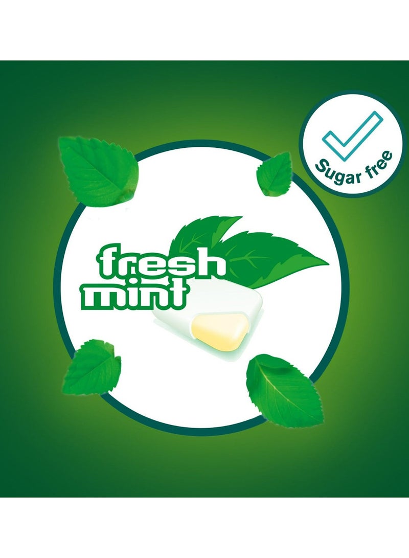 نيكوريت علكة فريش مينت المغلفة الخالية من السكر، 2 ملغ نيكوتين، 30 قطعة، عبوتان - Image 5