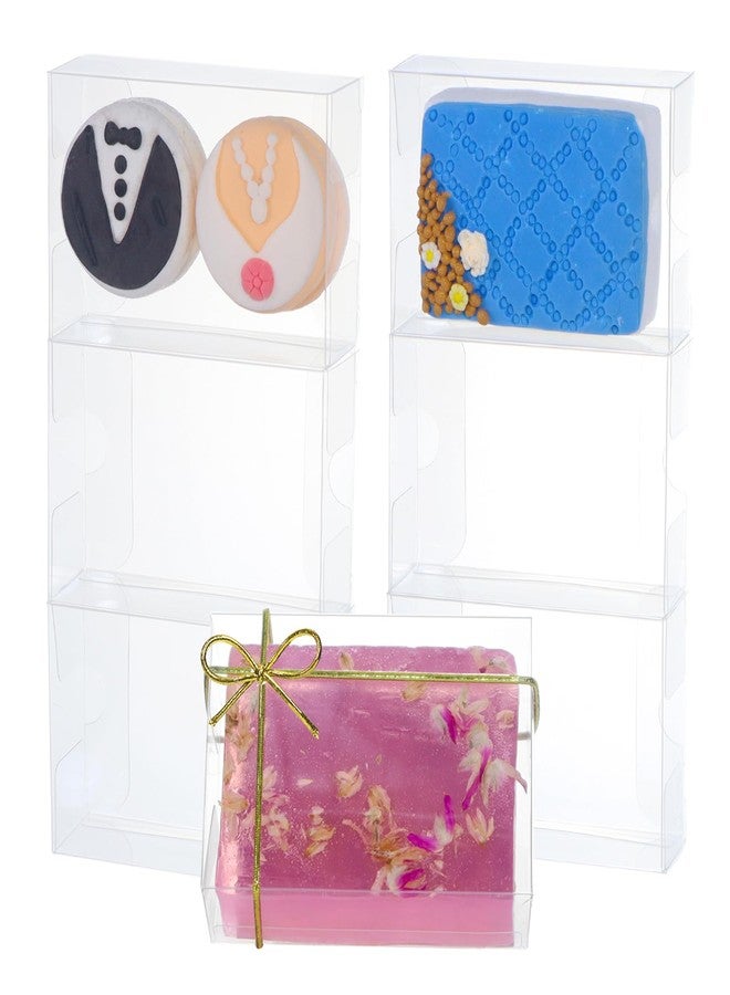 TEMLQPACK 100Pack 3.5x2.36x1.2Inch Packaging Boxes for Soap, Small Treats & Wedding/Birthday Party Gifts - Image 1