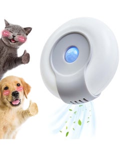 Smart Pet Smell Deodorizer, Litter Box Odor Eliminator, Auto On/Off, Rechargeable Dust-Free Litter Genie for Cat Litter Box, Bathroom Wardrobe and Small Area