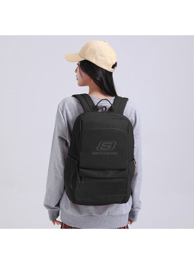 Skechers Carbon Black Large Capacity Diy Travel Commuter Laptop Backpack For Men High School And Middle School Students - Image 2