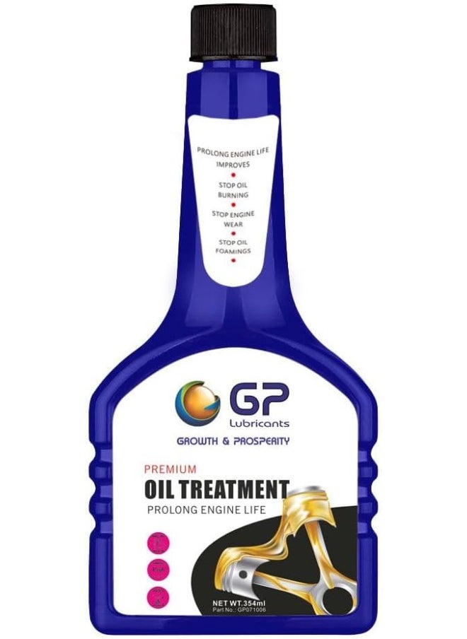GP General Petroleum GP Premium Oil Treatment, Engine Life Prolonging Formula, 354ml  - Image 1