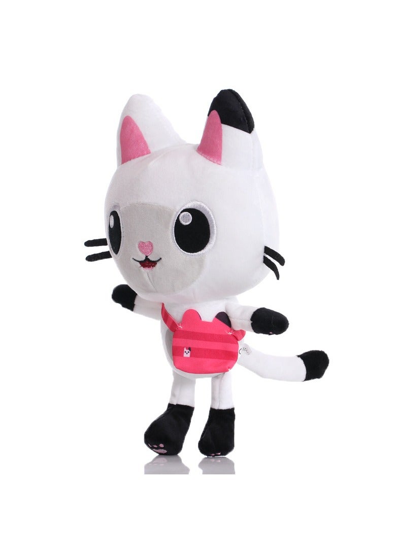 8 قطع غابي دمية ألعاب من القطيفة Kawaii ميركات لطيف محشوة الحيوانات حورية البحر القط بيت الدمية Plushie الدمى - Image 4