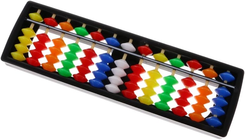 klarako 13 Digit Rods Colorful Beads Standard Abacus Chinese Japanese Calculator Counting Tool Math Learning Toys - Image 2