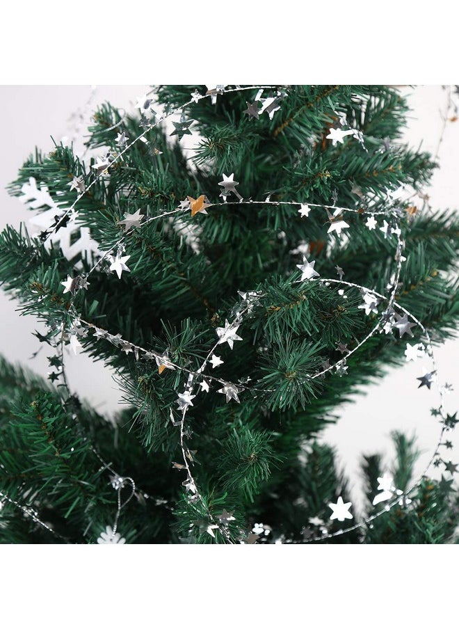 75 FT Star Tinsel Garlands with Wire, Christmas Star Wire Garland Decorations for Xmas Tree Home Wedding Birtahday Party Festive Ornament, Silver, 3 Pack - pzsku/Z2CDDAA783D5AA7D0496DZ/45/_/1740983096/0283358f-6df4-4000-aacb-429803e0a155