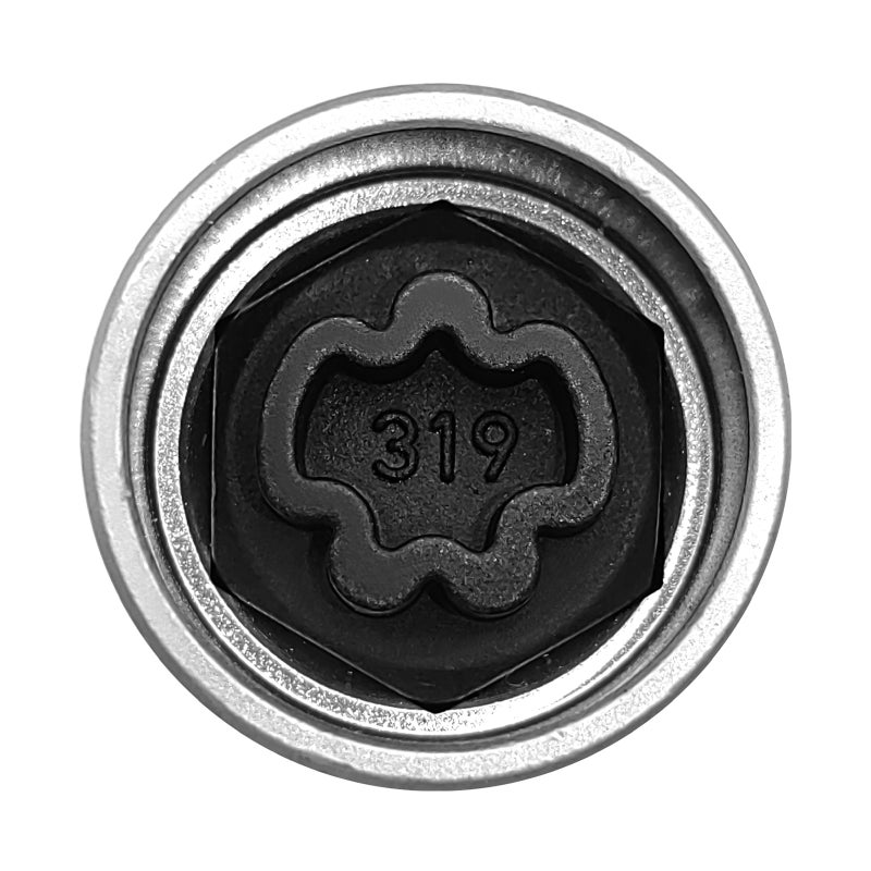 Replacement for Mercedes Benz Security Master Locking Wheel Nut Key 319 Anti-theft Screw Socket Wrench Tool - Image 1