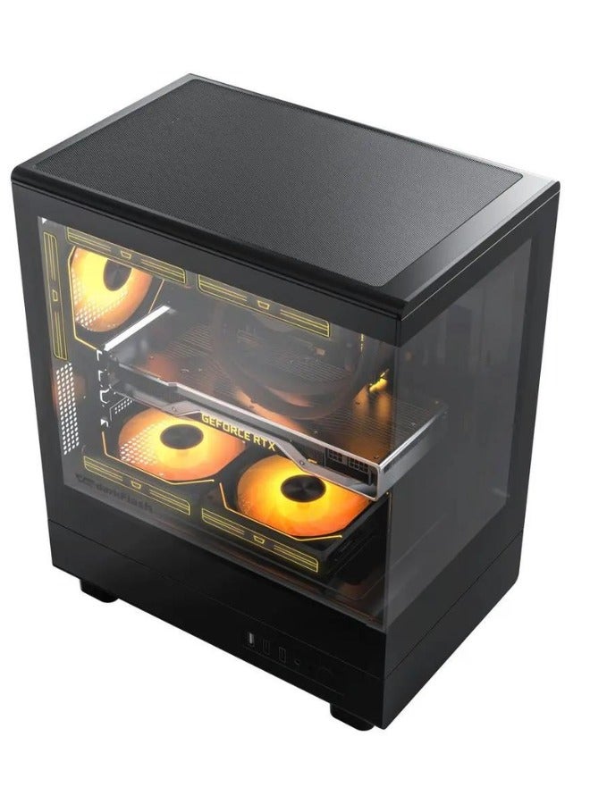 DarkFlash Powerful PC Gaming Desktop | Intel i5-12400F 12TH GEN | ASUS RTX 3050 |16GB RGB DDR4 | 500GB NVMe SSD | Without AIO Cooler - Image 3