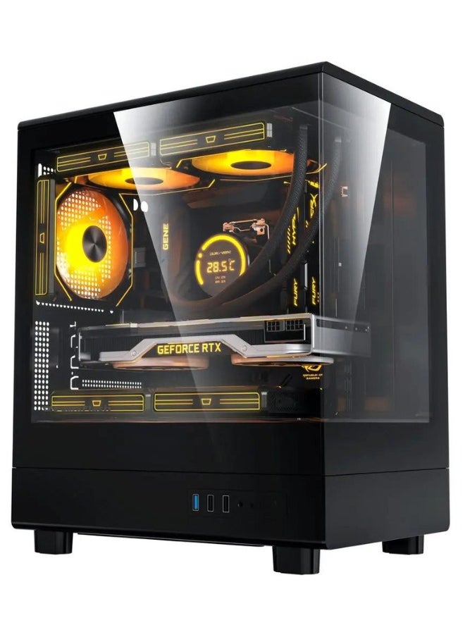 DarkFlash - Powerful PC Gaming Desktop | Intel i5-12400F 12TH GEN | ASUS RTX 3050 |16GB RGB DDR4 | 500GB NVMe SSD | High-Performance - Image 1