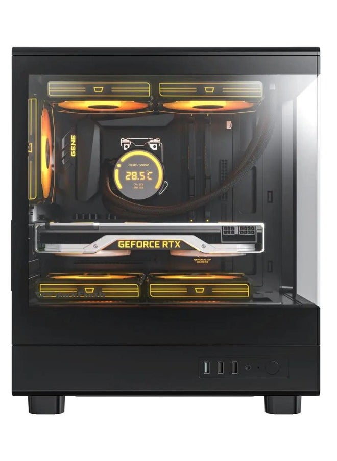 DarkFlash - Powerful PC Gaming Desktop | Intel i5-12400F 12TH GEN | ASUS RTX 3050 |16GB RGB DDR4 | 500GB NVMe SSD | High-Performance - Image 1