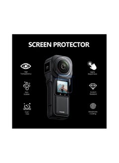 Y&D Camera Carrying Case with Tempered Glass Screen Protector for Insta360 ONE RS Convenient storage and waterproof Compression fall resistance  - Image 2