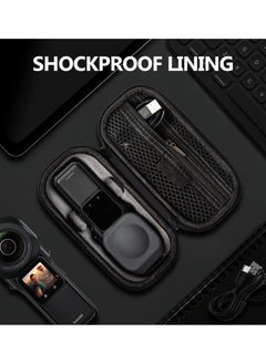 Y&D Camera Carrying Case with Tempered Glass Screen Protector for Insta360 ONE RS Convenient storage and waterproof Compression fall resistance  - Image 4