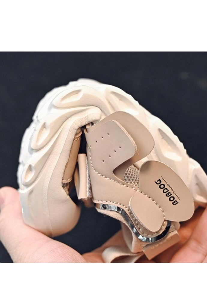 BOBDOG - Middle And Large Children's Breathable Open Toe Slippers, Anti Slip Soft Soled Beach Shoes - Image 1