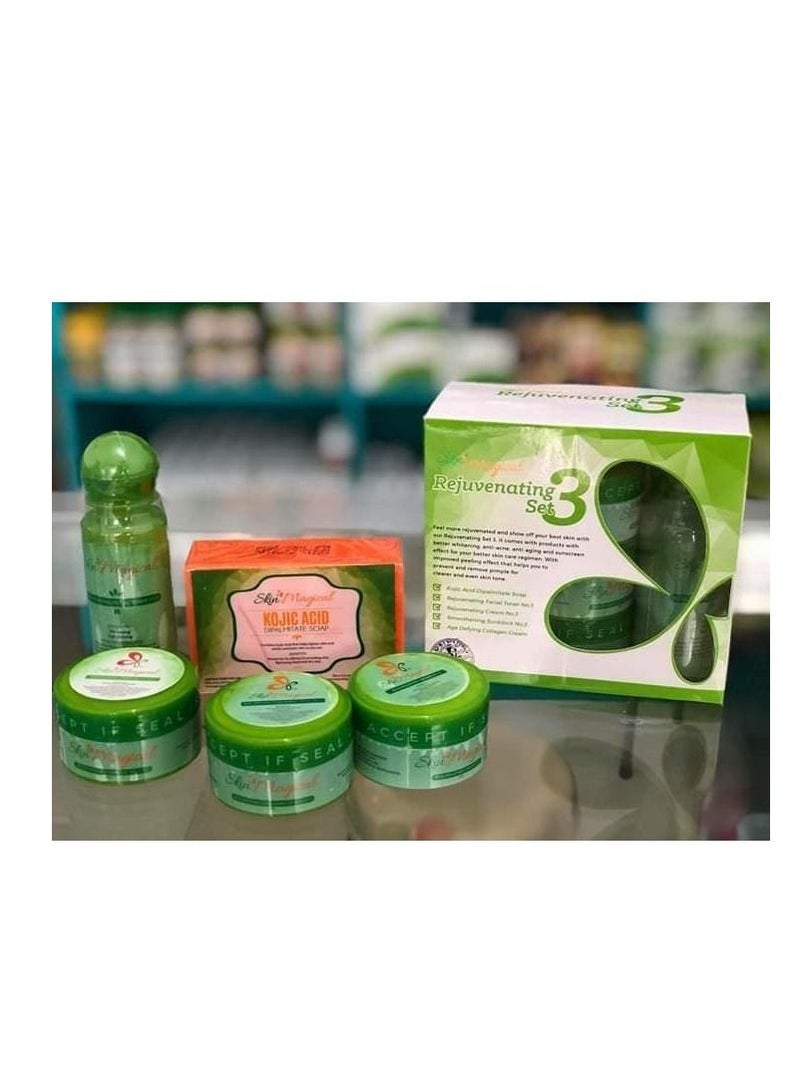 ماجيكال مجموعة تجديد البشرة السحرية رقم 3