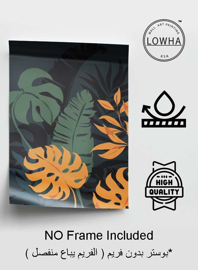 LOWHA Poster Painting Art With Four Separate Pieces Of Double-Sided Stickers Landscape Art For Home Bedroom Living Room And Office Decor  - Image 3