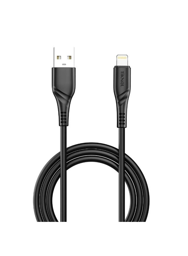 TIKNAL USB to Lightning Charging & Data Cable, 1 Meter - Image 1